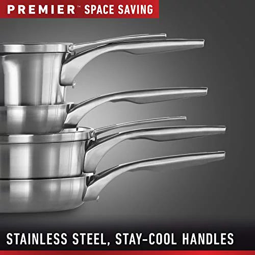 10-Piece Stainless Steel Cookware Set H137594