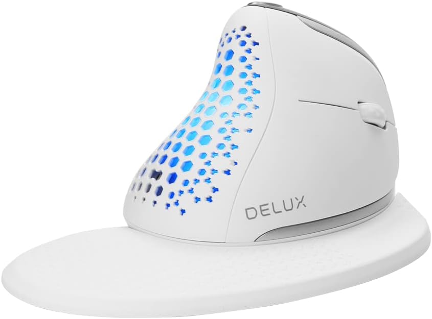 Wireless Ergonomic Vertical Mouse with OLED Screen, 7200DPI, Rechargeable B63519