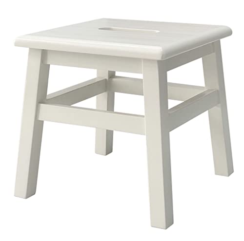 Solid Hardwood Step Stool, 12.25 Inches, Unfinished X324816
