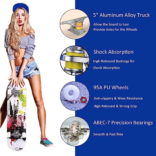 31 Inch Complete Skateboard I353