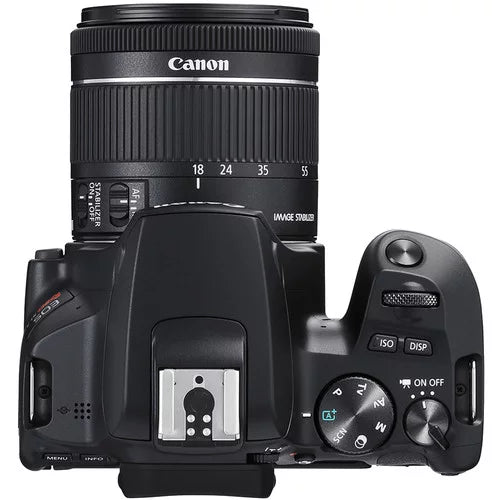 Black DSLR Camera with 18-55mm Lens W77510