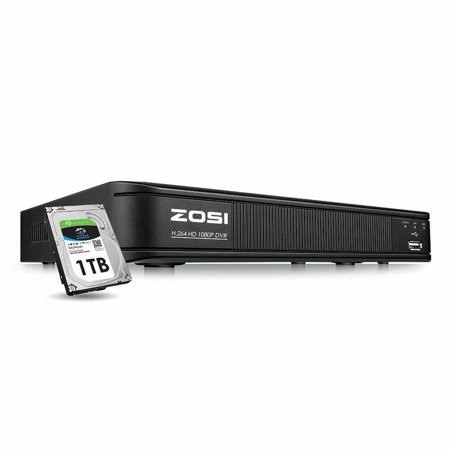 1080p 8 Channel Security DVR with 1TB Hard Drive E9745