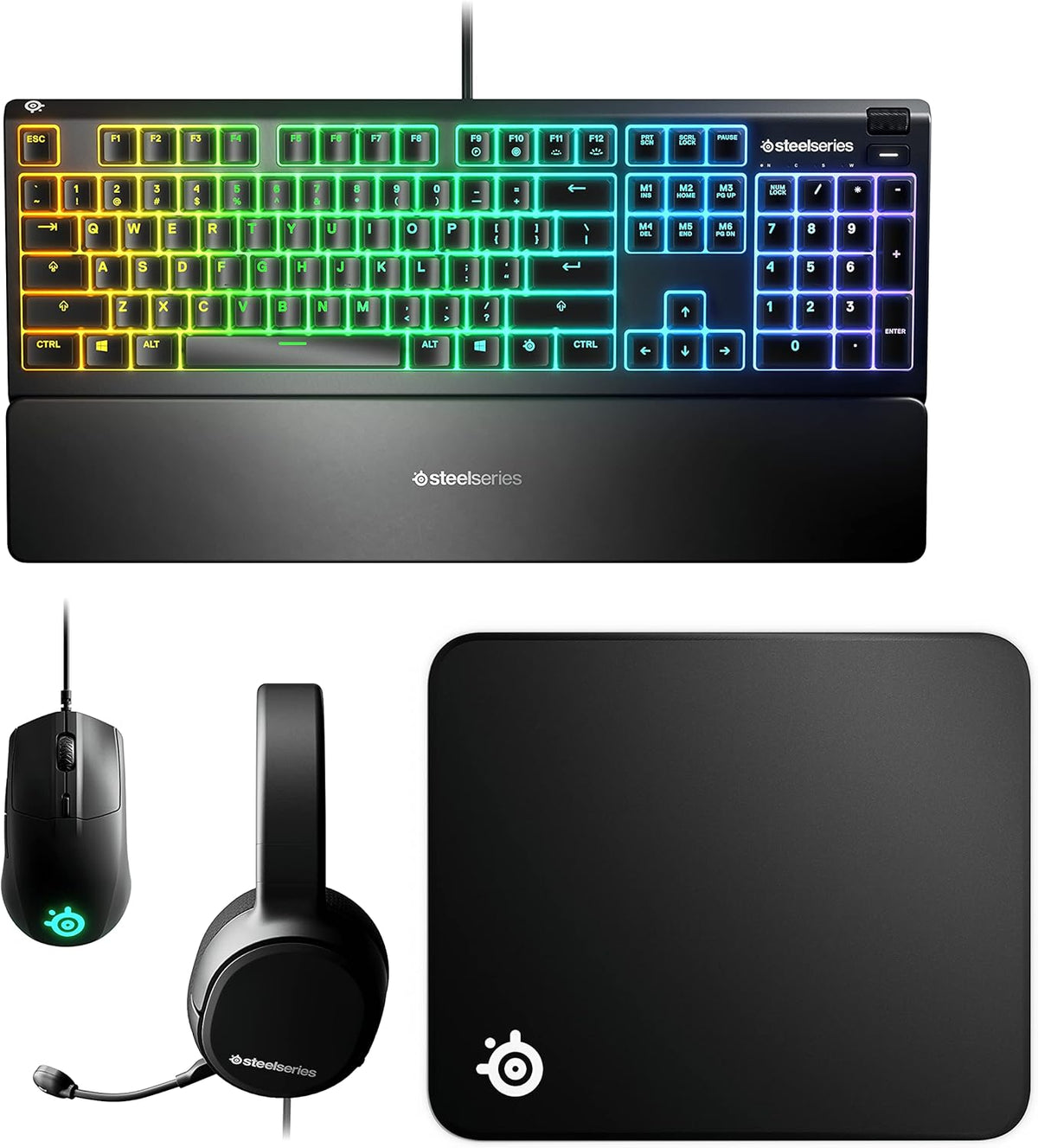 Black Gaming Mouse with 9 Programmable Buttons C448042