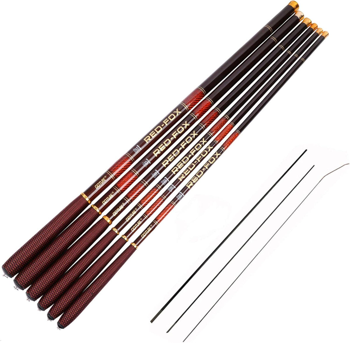 Telescopic Ultralight Carbon Fiber Travel Fishing Rod V14840