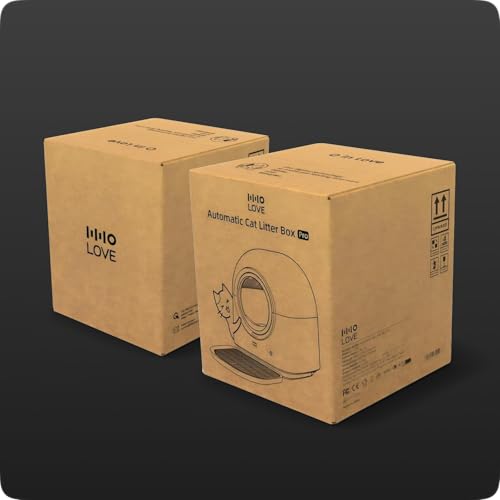 Dark Grey Self Cleaning Cat Litter Box M302956