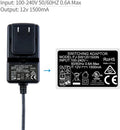 12V/1.5A Power Adapter L116807
