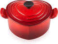 2 qt. Enameled Cast Iron Heart Cocotte X5946