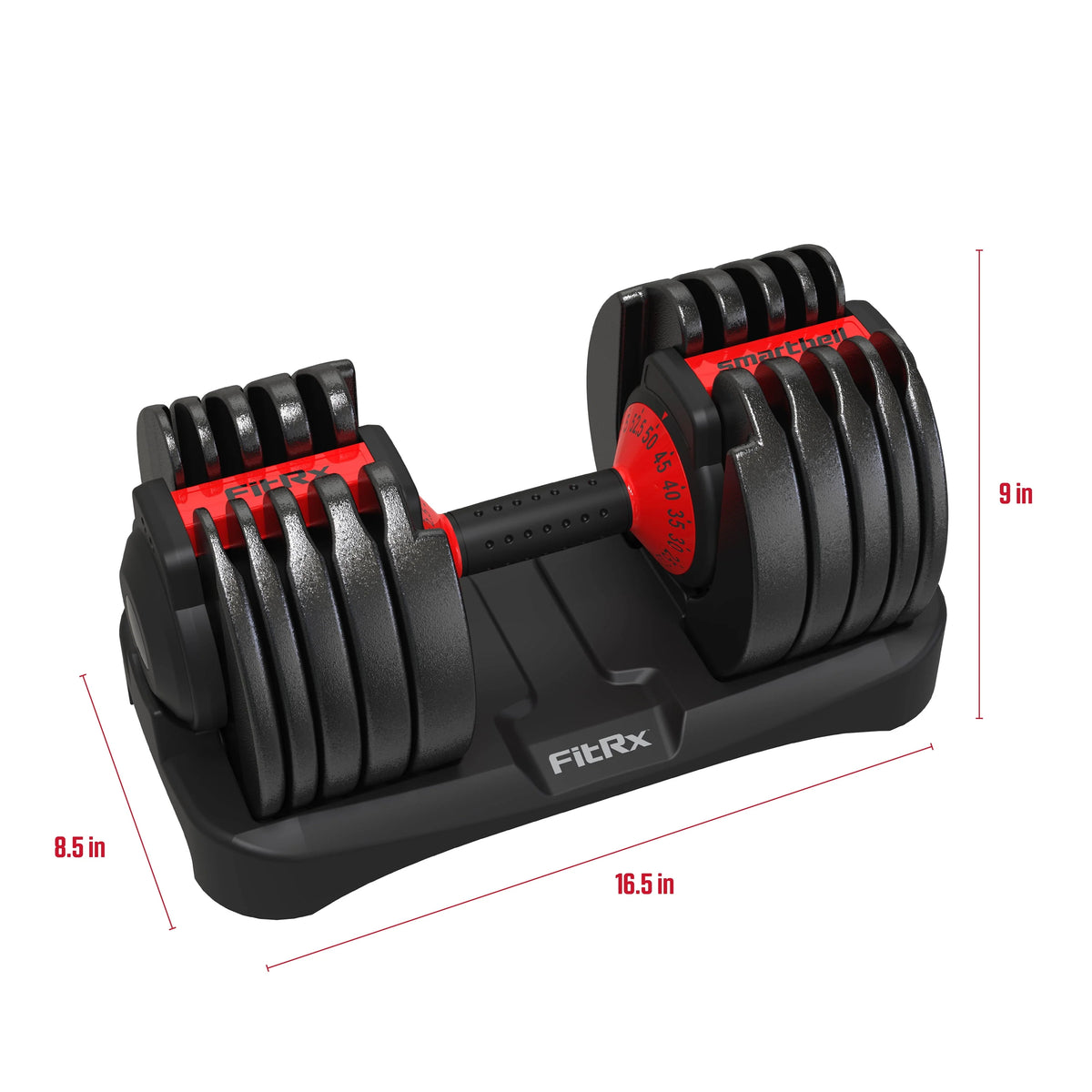Adjustable Dumbbell 5-52.5 lbs Black N11780