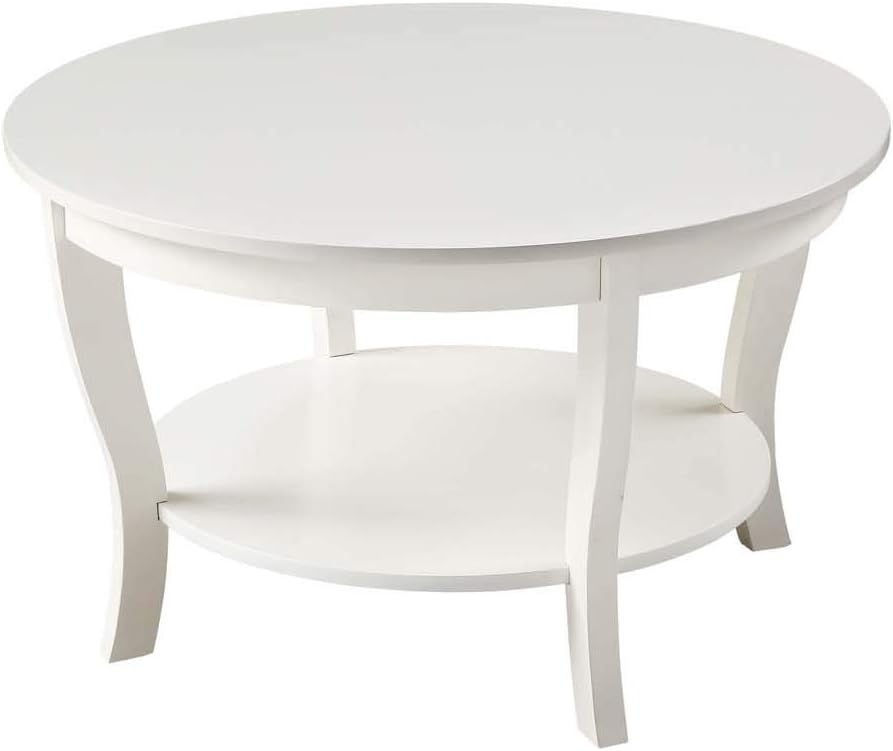 Black Round Coffee Table L521579
