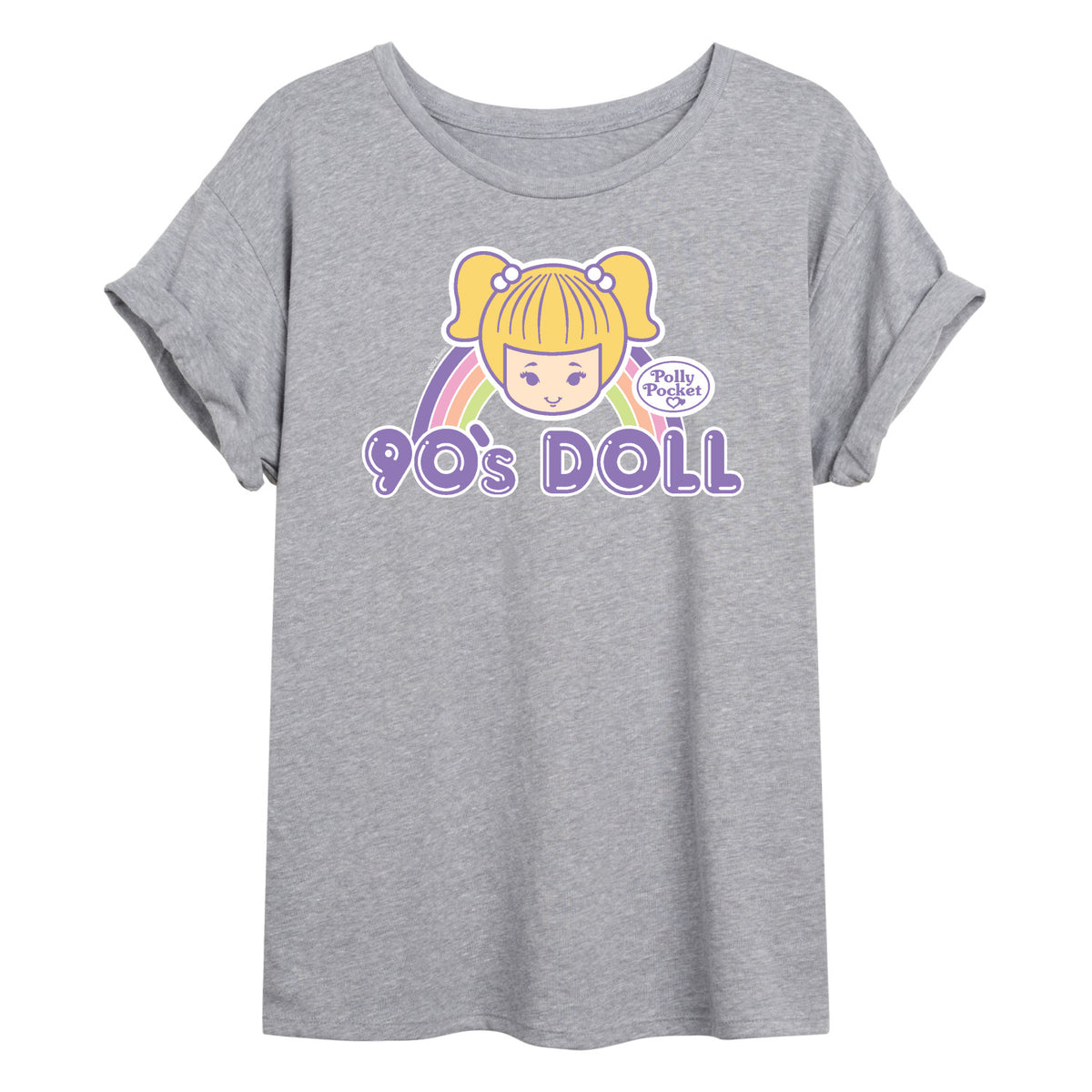Juniors Flowy Muscle T-Shirt N830
