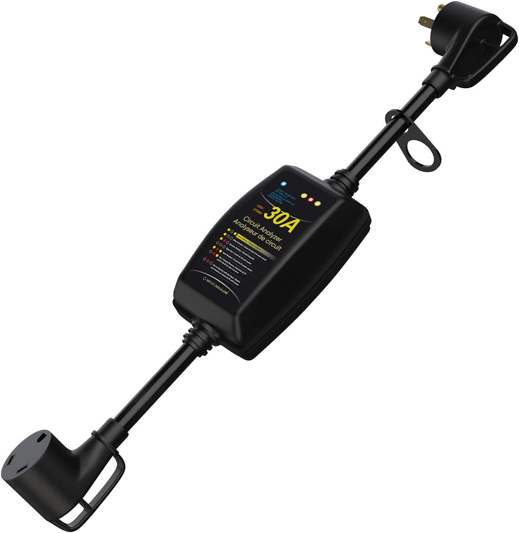 RV Surge Protector 30 Amp with Indicator Light and Grip Handles B801251