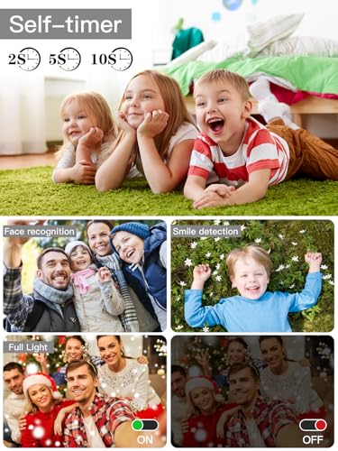 56MP FHD 1080P Compact Digital Camera with 16x Zoom Anti Shake V433451