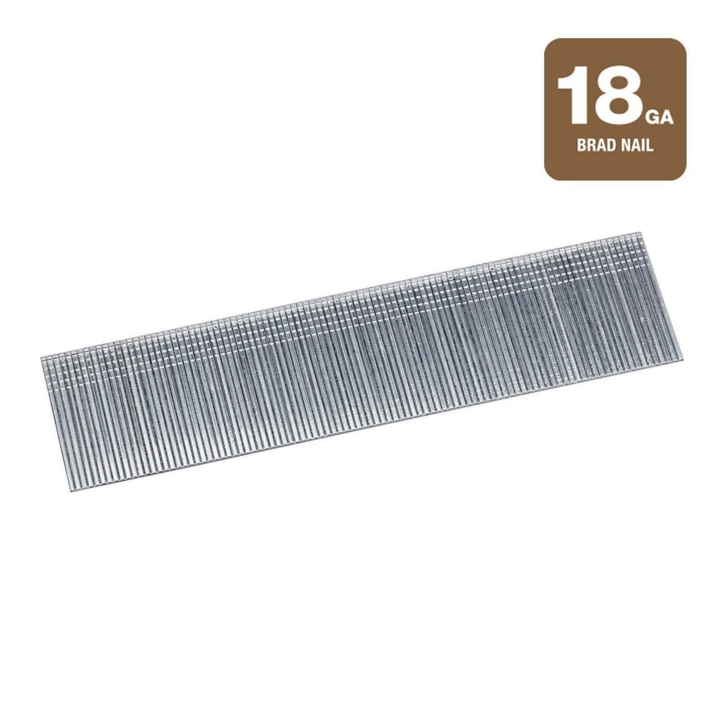 1-1/4 in. 18 GA Galvanized Brad Nails, 5000-Piece Q656037