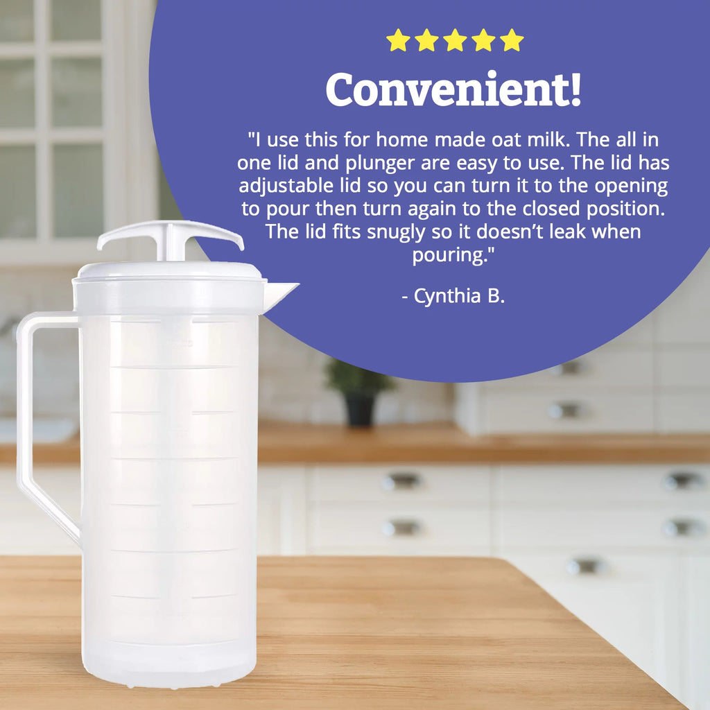 White Mixing Pitcher D41519