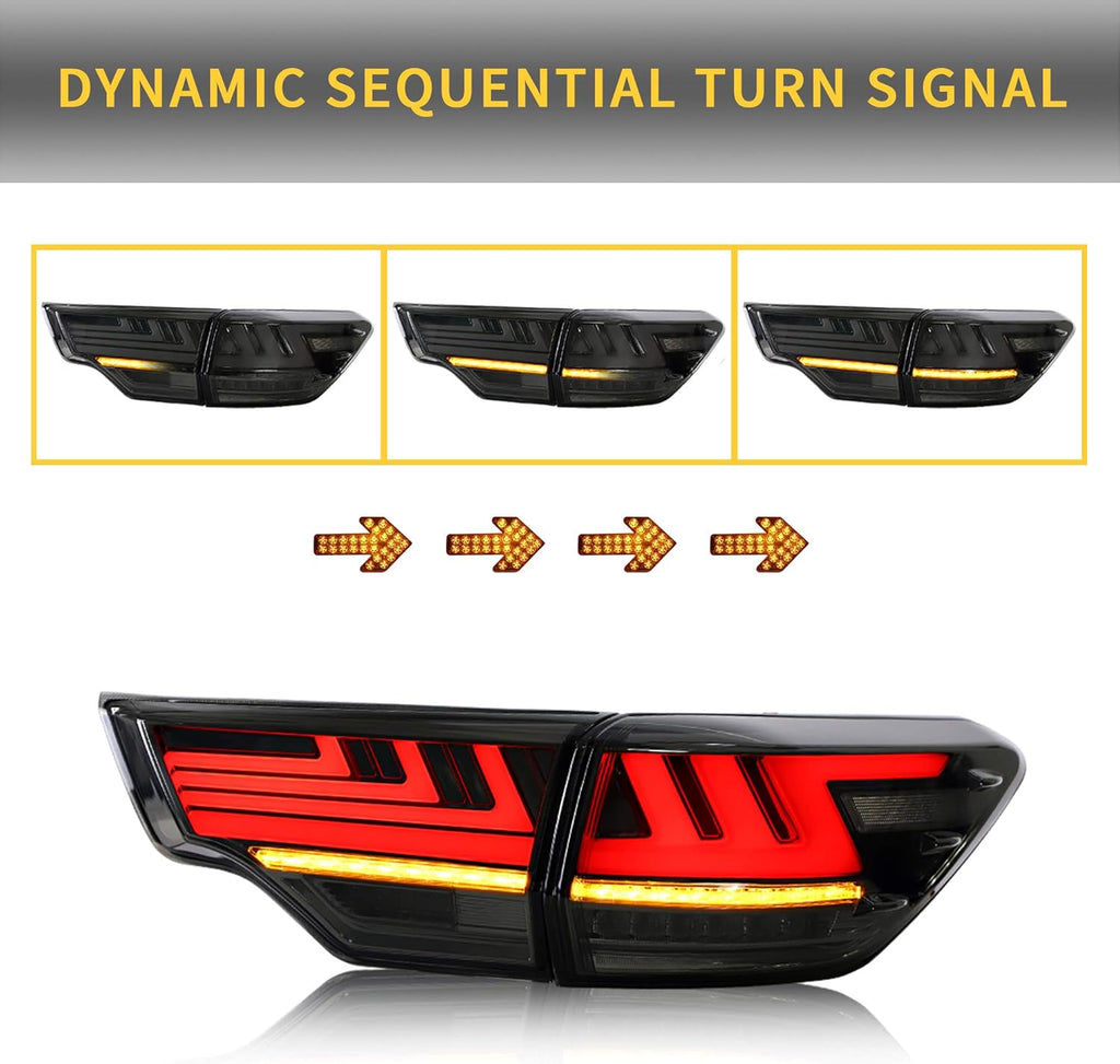 Smoked LED Tail Lights Z903110