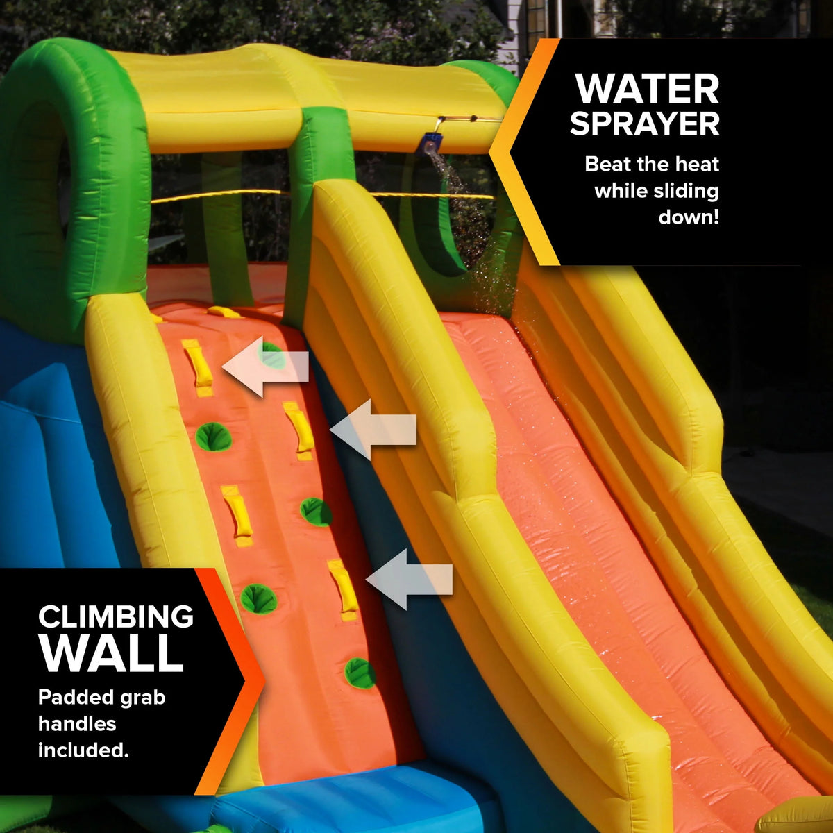 17' Inflatable Water Slide P866788