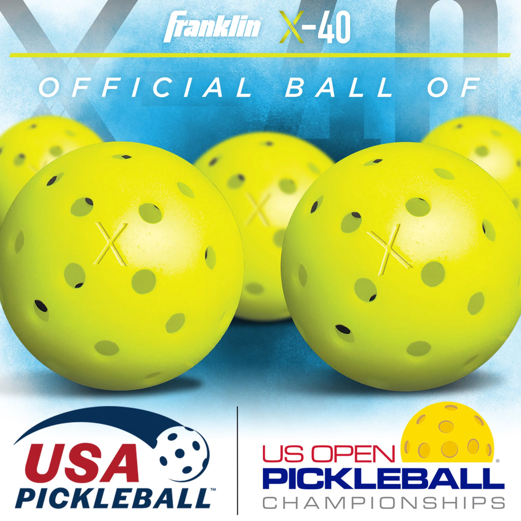 6 Pack Regulation Size Outdoor Pickleballs Q15973