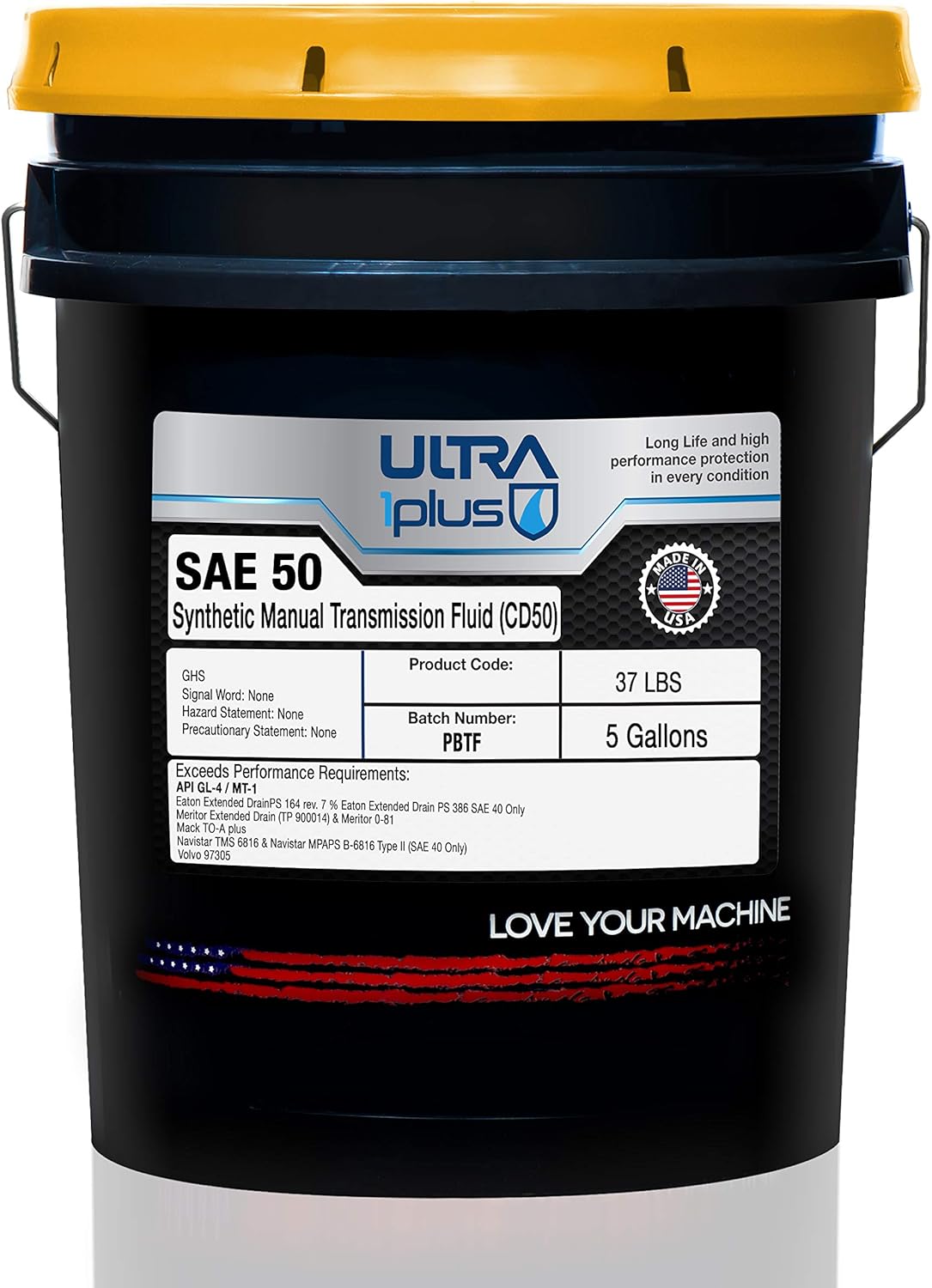 5 Gallon Pail Full Synthetic Manual Transmission Fluid V99500