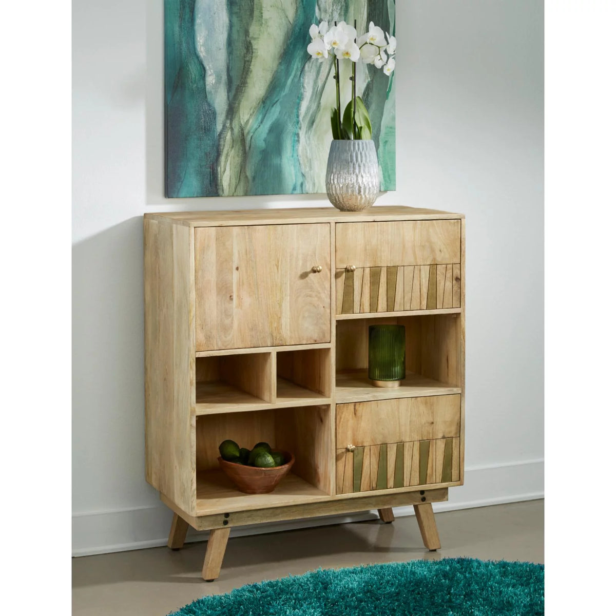 3 Door Tall Accent Cabinet T57178