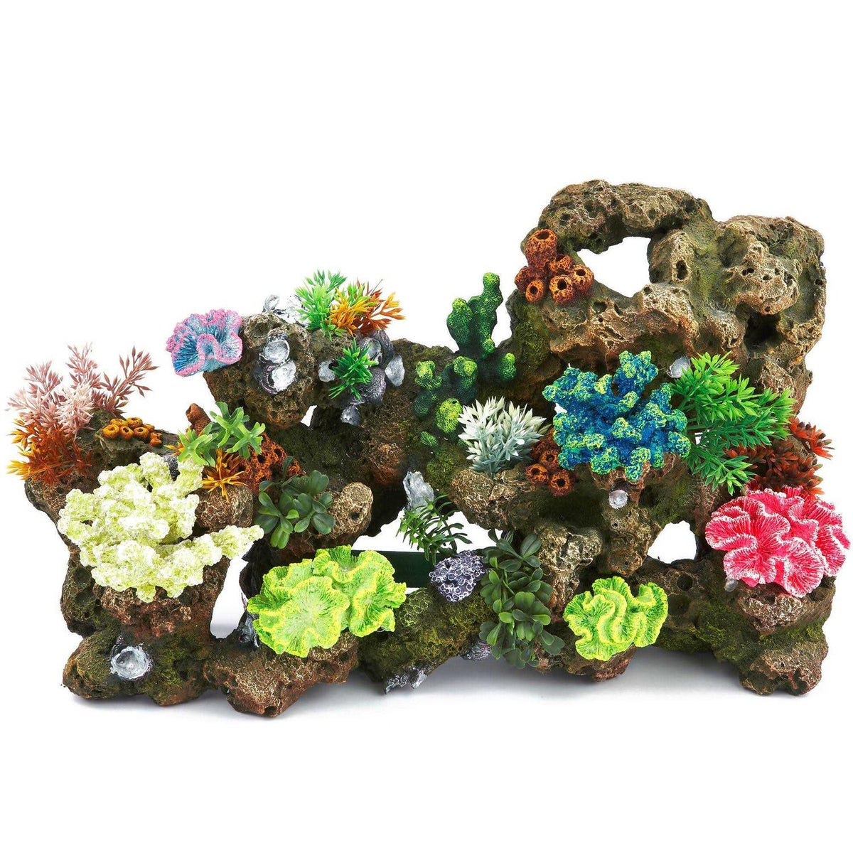 Stone and Coral Aquarium Tank Ornament H74576