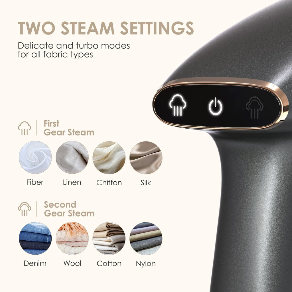 1500W Garment Steamer with 300ml Detachable Tank S6314