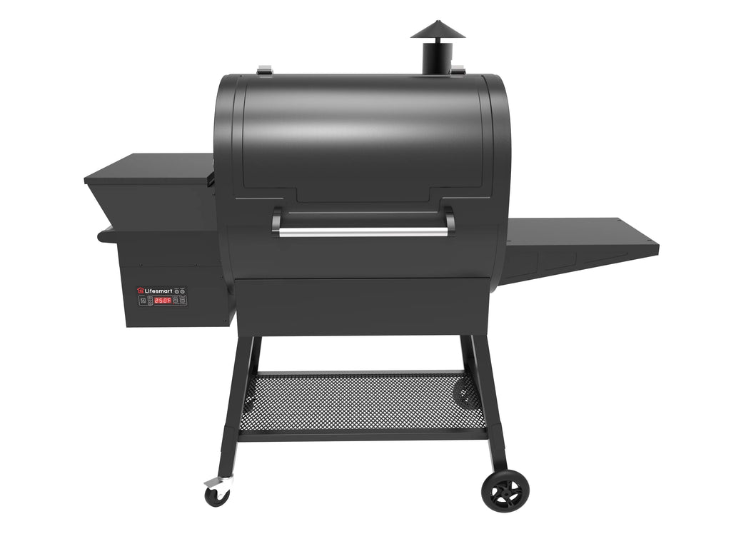 1500 Square Inch Pellet Grill and Smoker with 3 Cooking Racks E408