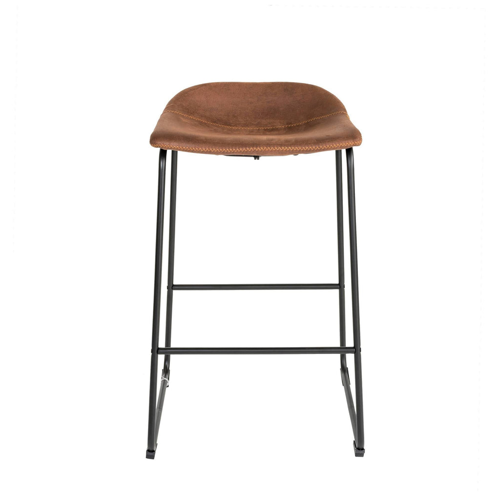 Brown Bar Stool Set of 2 H9468