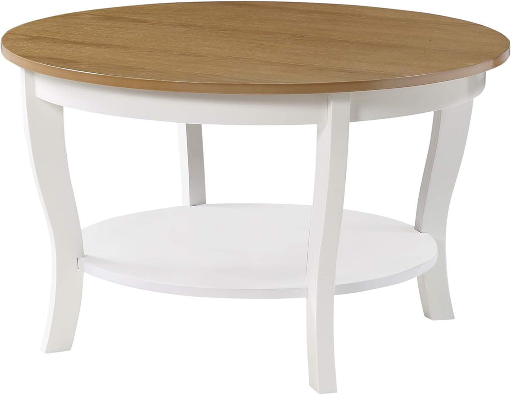 Black Round Coffee Table L521579