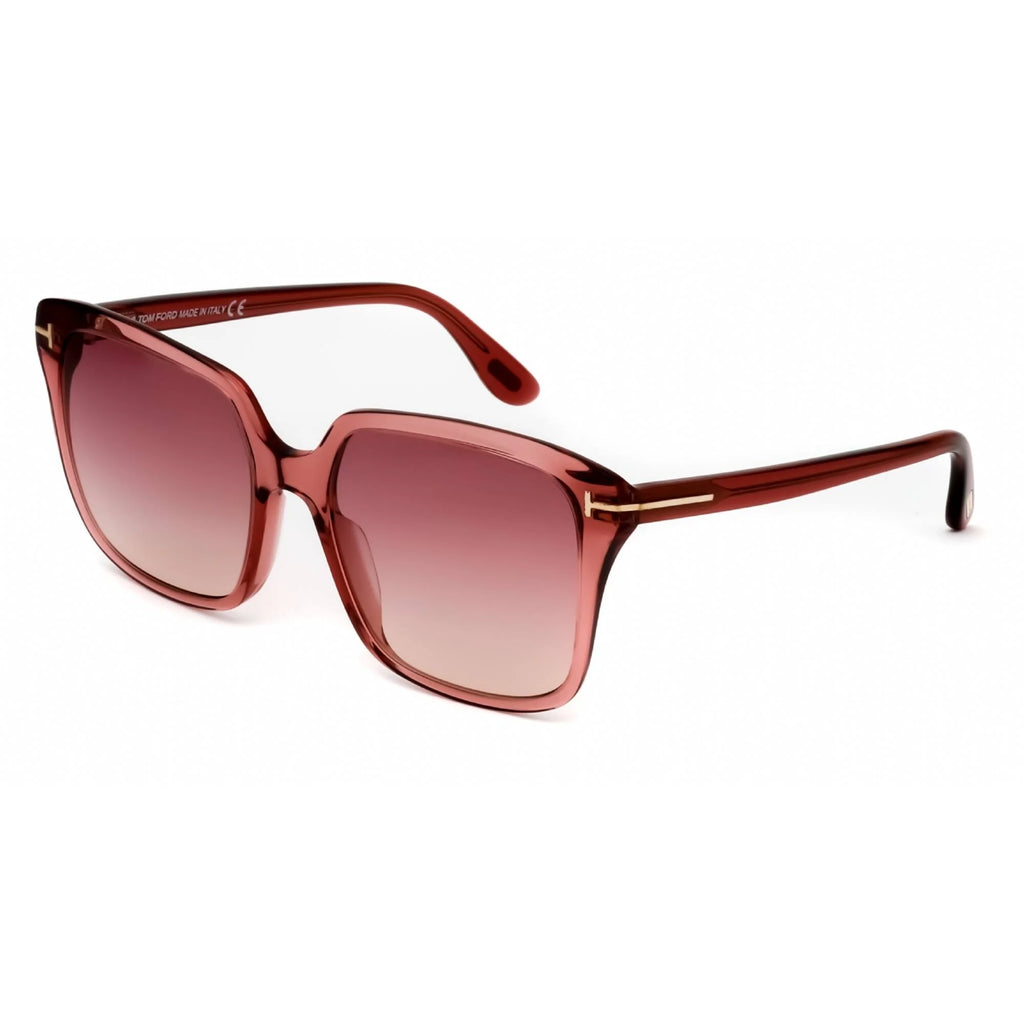 Burgundy Square Ladies Sunglasses V434180