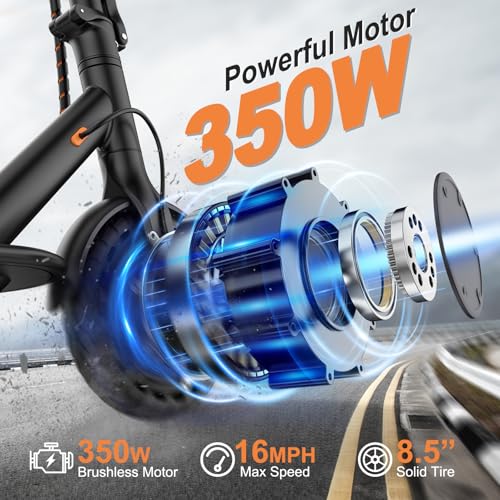 Electric Scooter, Folding E-Scooter with Dual Braking P921