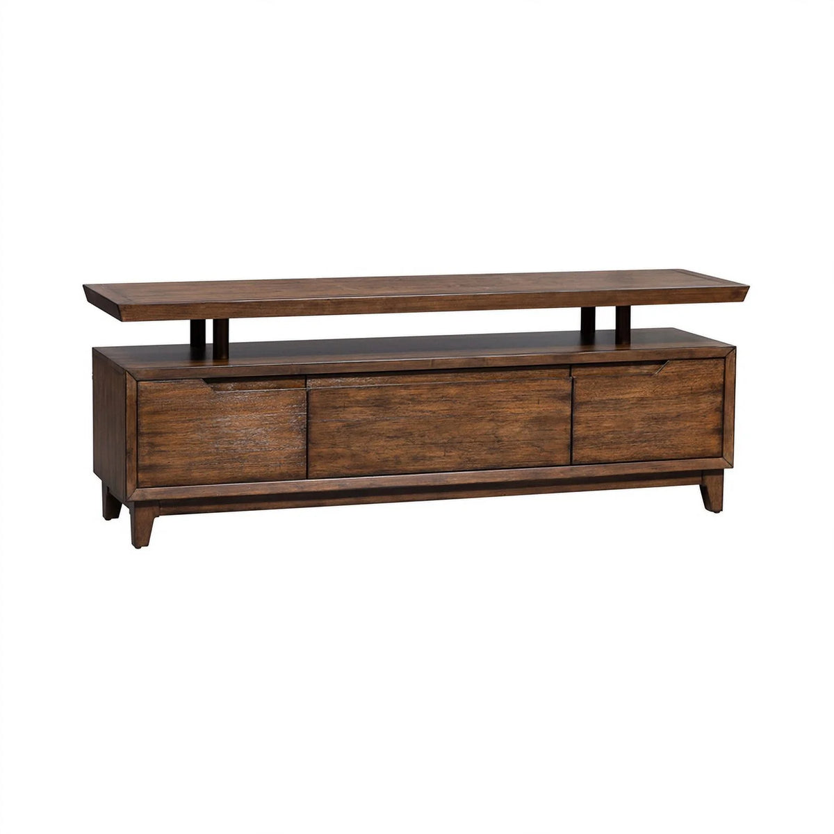 Modern Wood TV Console in Mahogany R887324