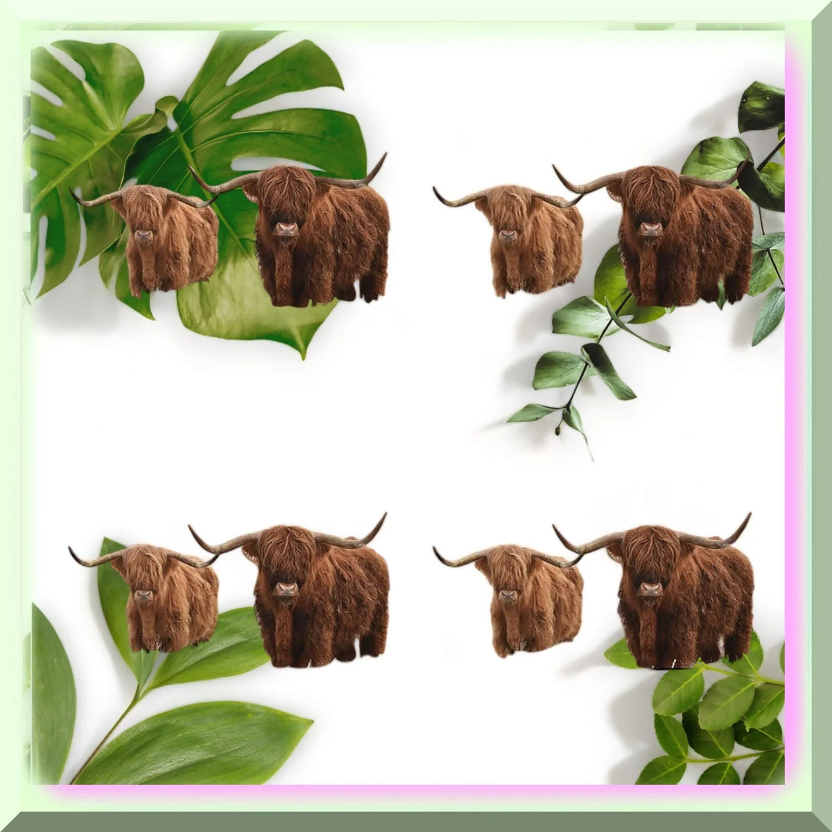 Highland Cow Fabric 3 Yards D850429