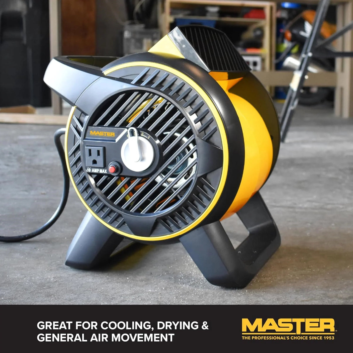 3 Speed 12 Inch Pivoting Utility Fan J444