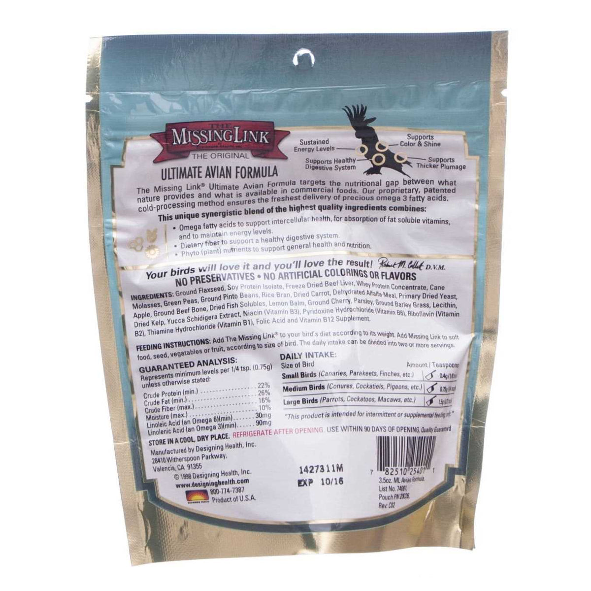 Avian Formula Pet Supplies Y4964