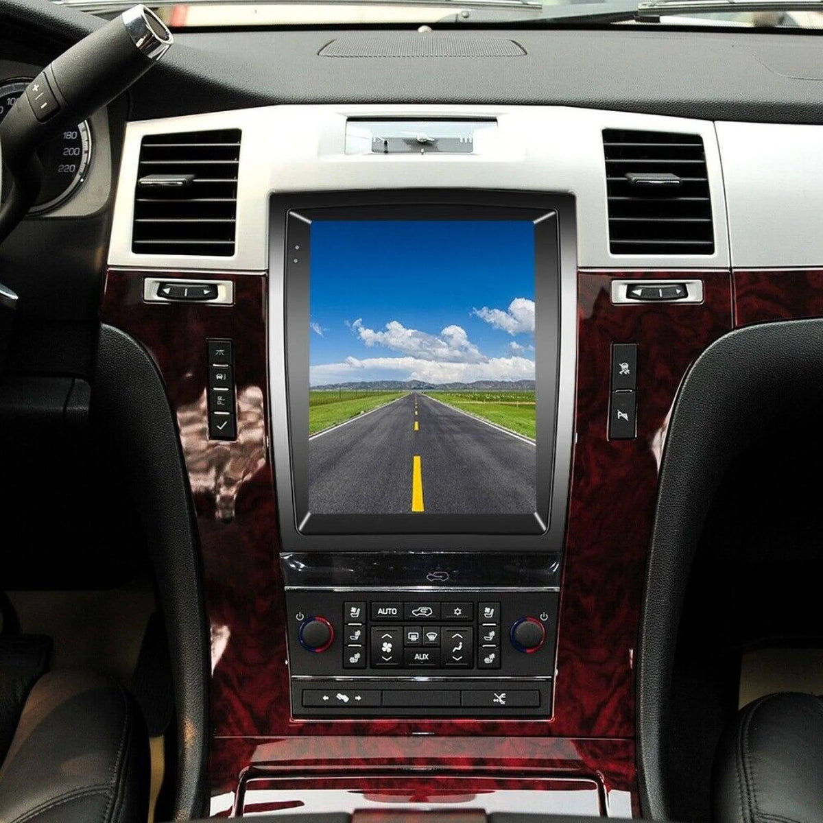 9.7 Car Stereo Radio Carplay GPS Navi BT FM Camera D6350