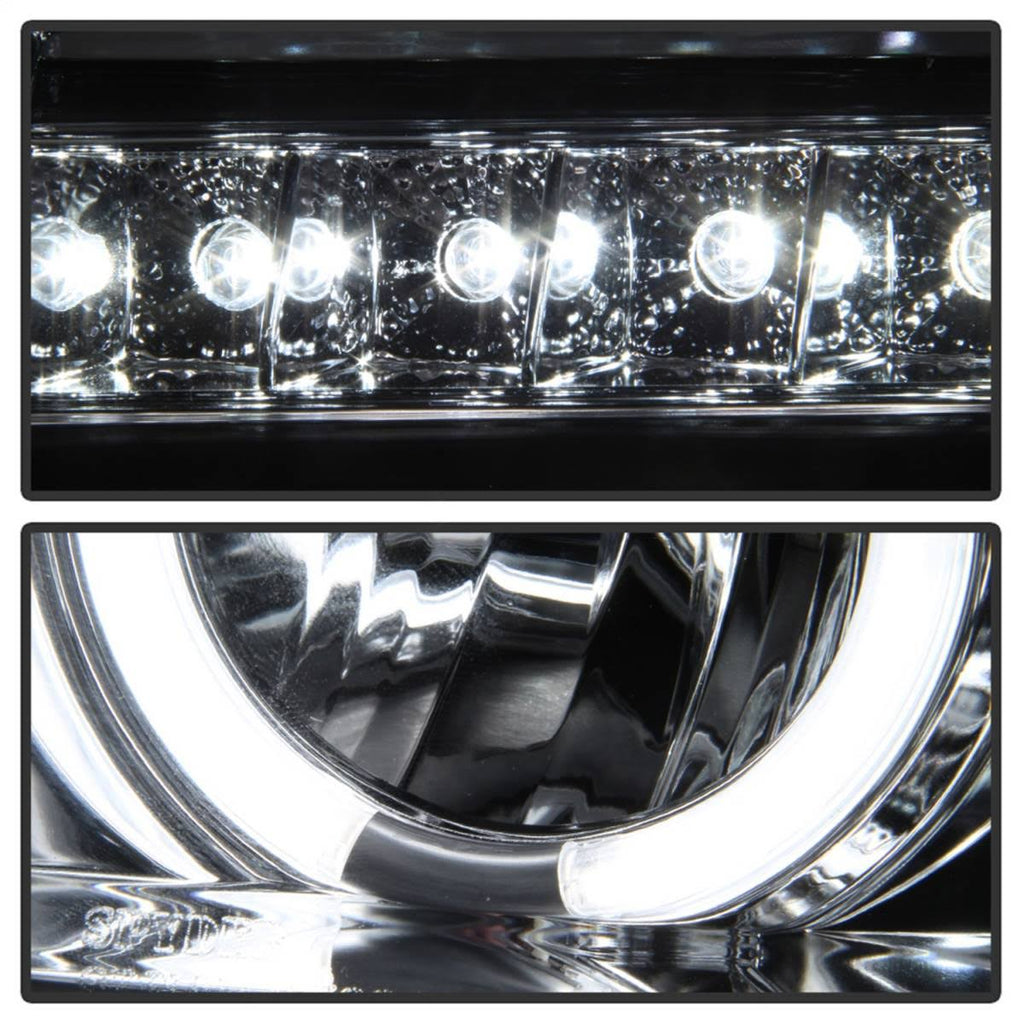 Chrome Ccfl Halo Projector Headlights N36291
