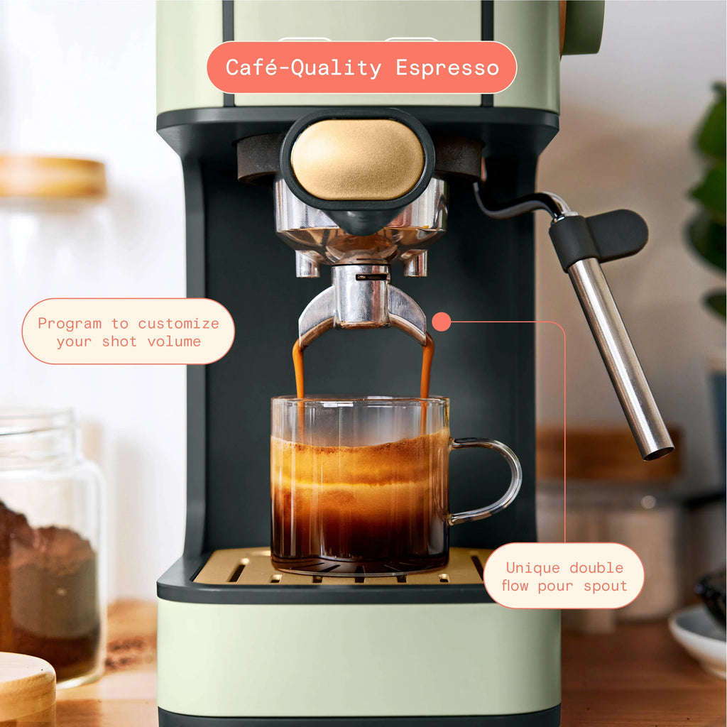 Slim Espresso Maker with 20-Bar Pressure C918714