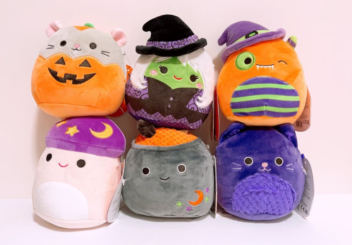 5" Halloween Set of 6 Plush R4115