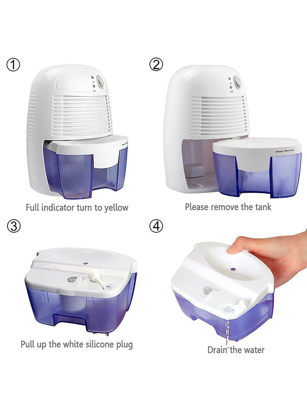 Small Space Mini Dehumidifier E318