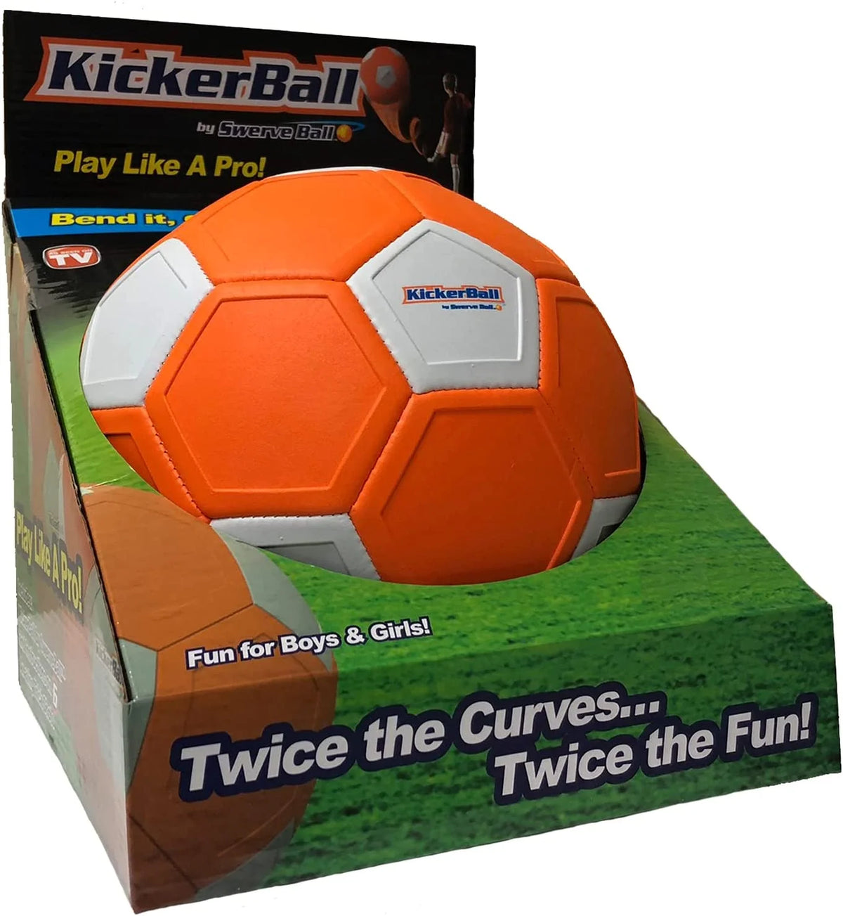 Orange Soccer Ball A45110