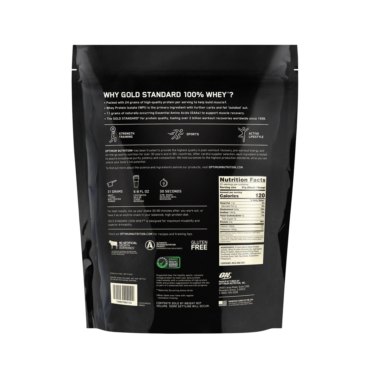 Vanilla Ice Cream Whey Protein Powder O1178