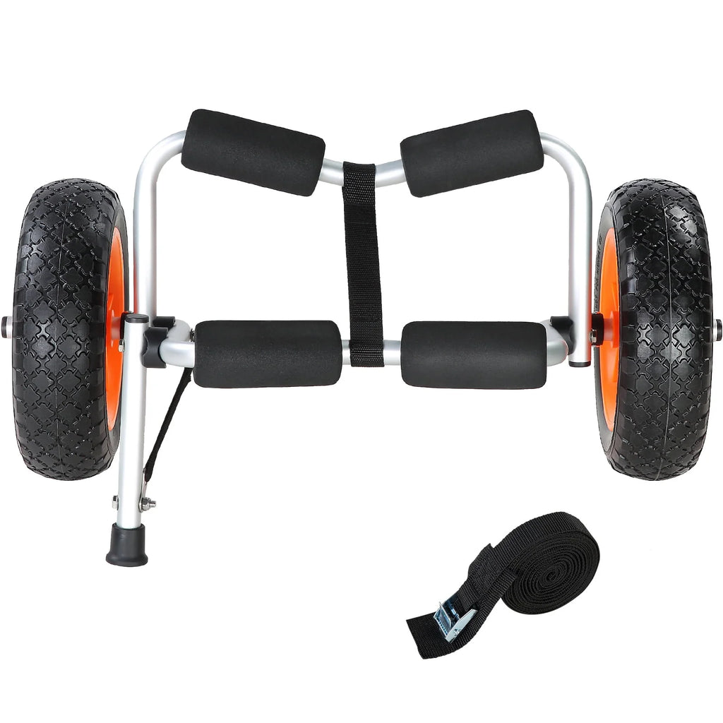 Foldable Kayak Cart with 10'' Solid Tires Z6266