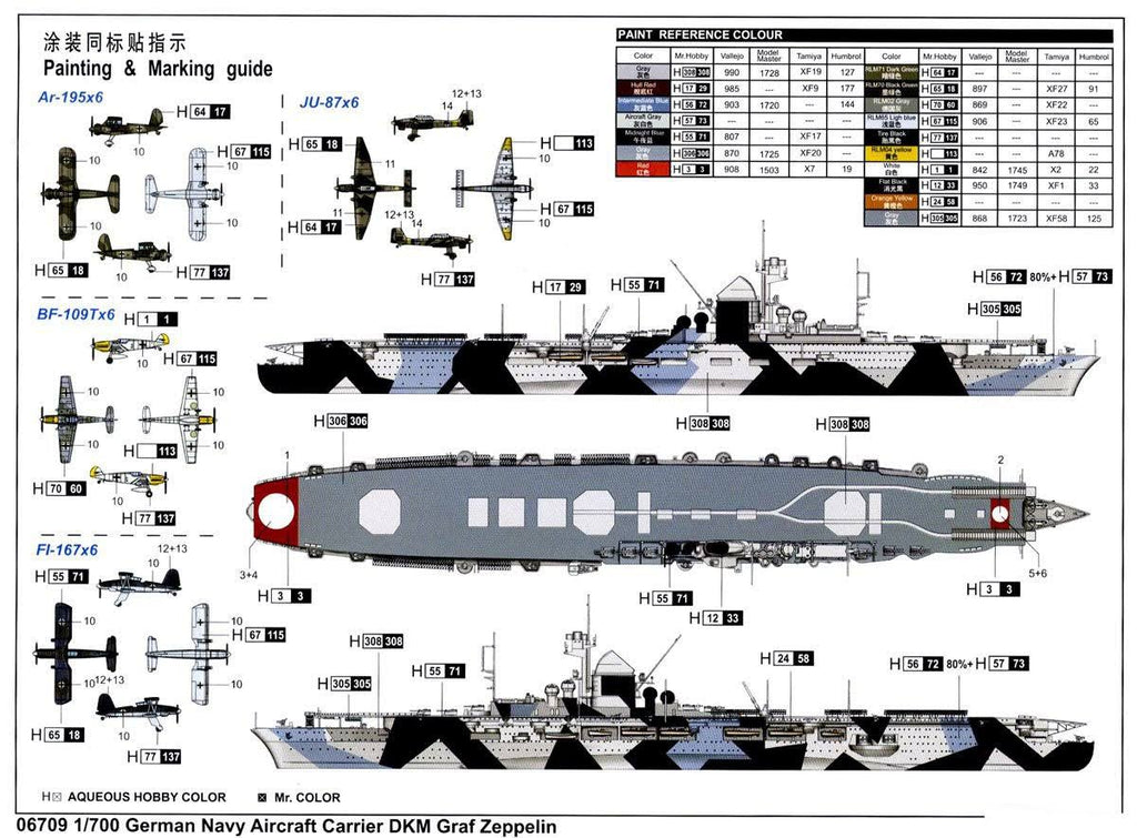German DKM Graf Zeppelin Aircraft Carrier W82896