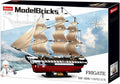 Frigate Sailing Warship Model Bricks T5549
