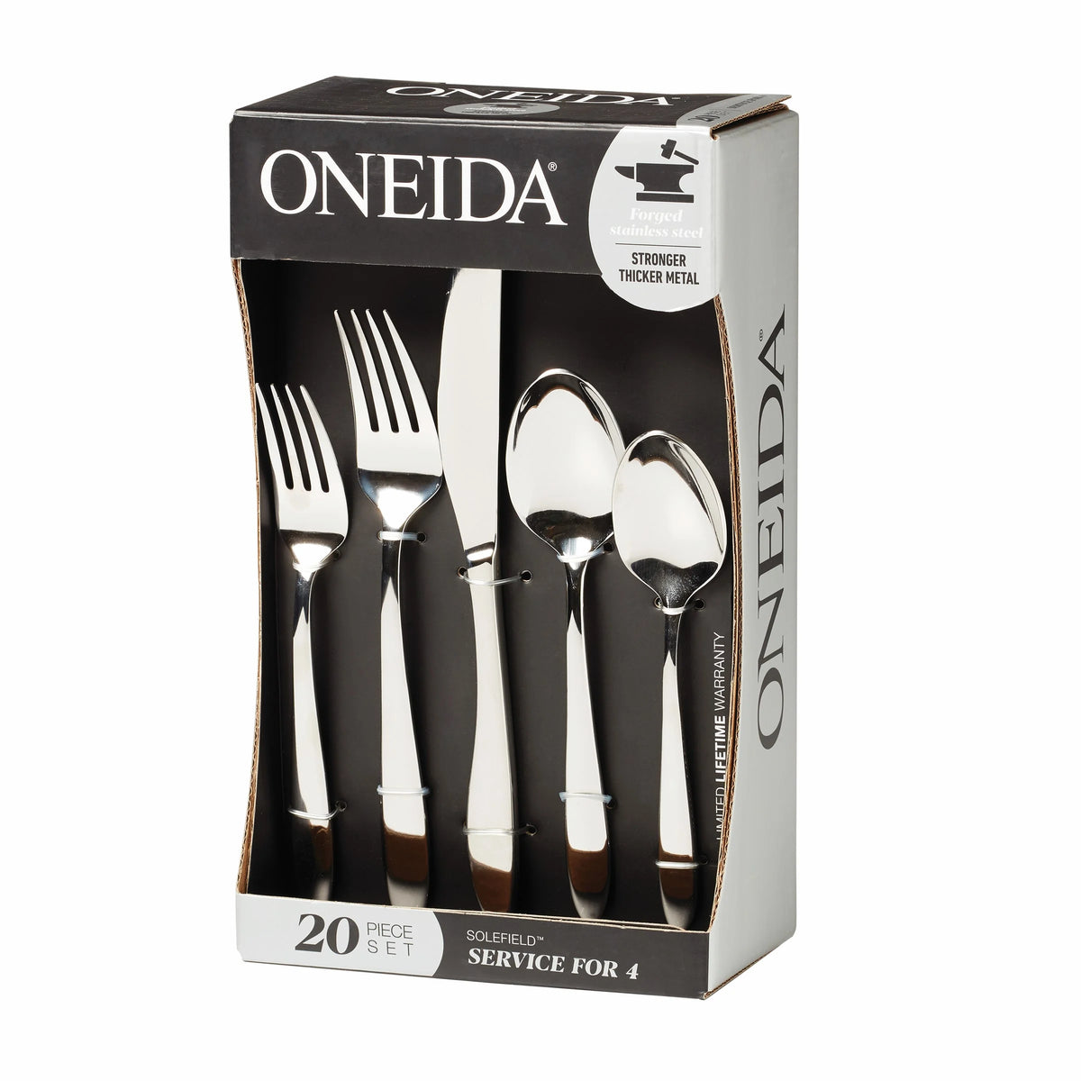 20-Piece Stainless Steel Silverware Set B927