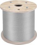 316 Stainless Steel Cable 1000FT Wire Rope 3/16 Inch 1x19 O765632