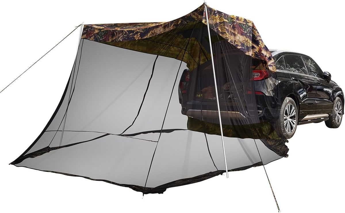 Portable Rear Tent with Mosquito Net for SUV L2004