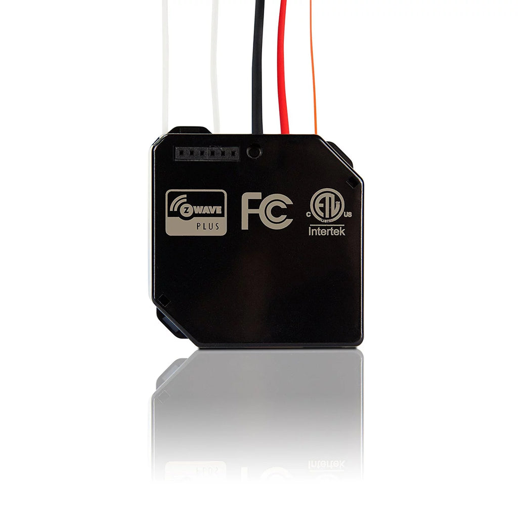 Z-Wave Plus Relay, Smart Switch Wireless Remote Control, 120-277VAC, 10A, Black X95042