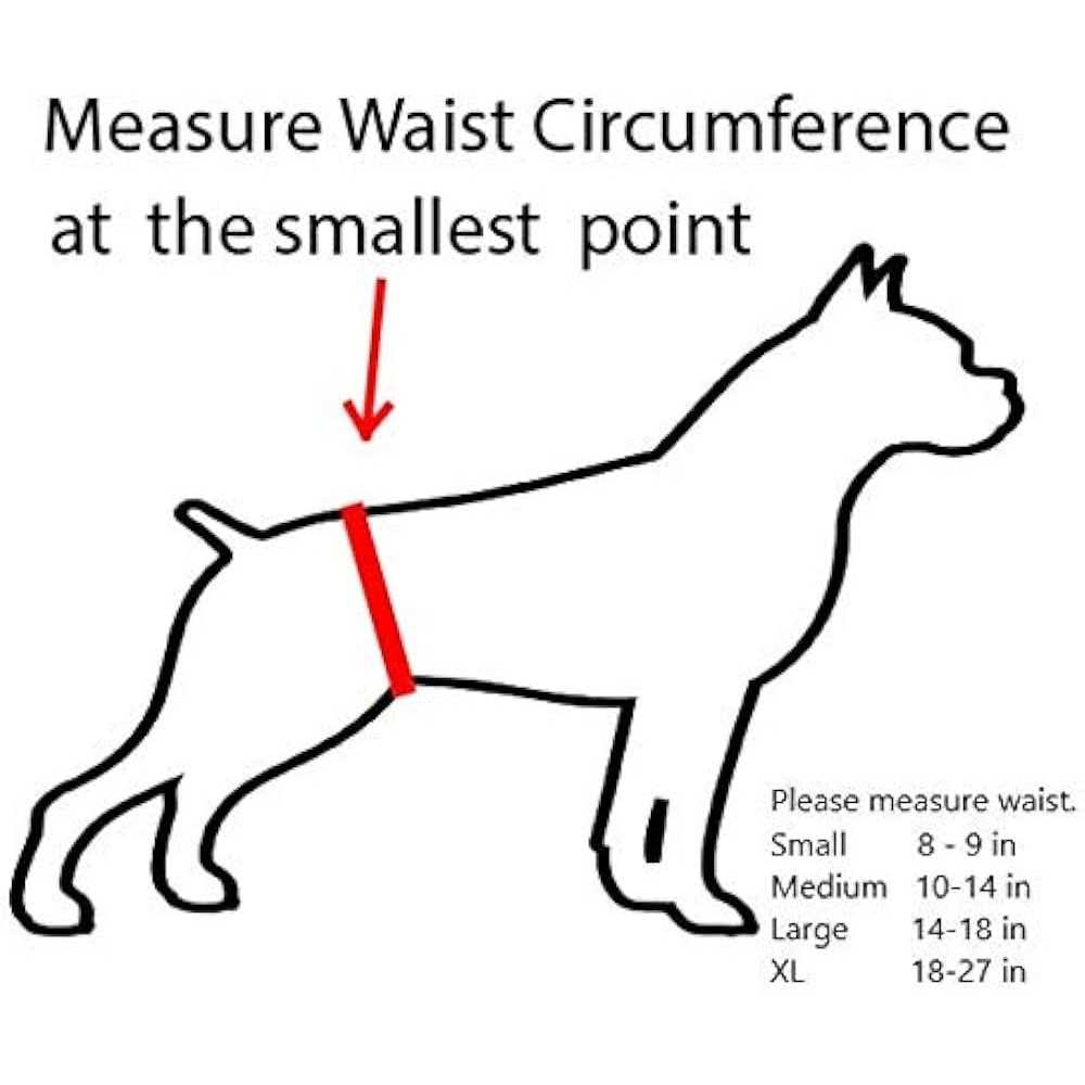 Washable Reusable Dog Diapers J601381