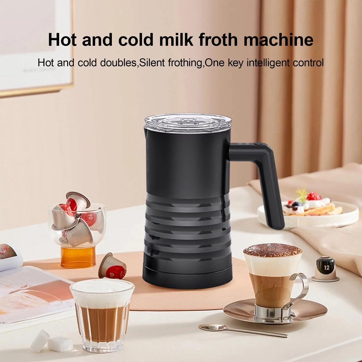 4-in-1 Electric Milk Frother Z72234